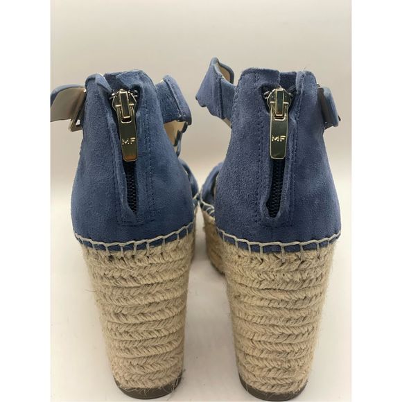 Marc Fisher Calita Platform Wedge blue size 6 M - Picture 6 of 7